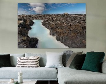 Lagon bleu en Islande sur XXLPhoto