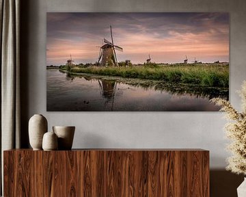 The Mills of Kinderdijk by Patrick Schenk