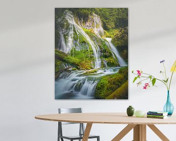 Panther Creek Falls, Washington State van Henk Meijer Photography