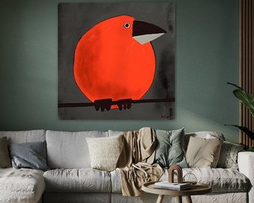 Red bird. Easy going van Martin Groenhout