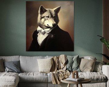 Herr Canis Lupus von Gisela- Art for You