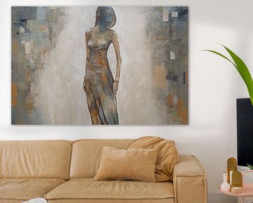 Vrouw figuur abstract van ARTEO Schilderijen