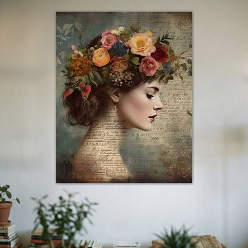 Romantic portrait in vintage style by Studio Allee
