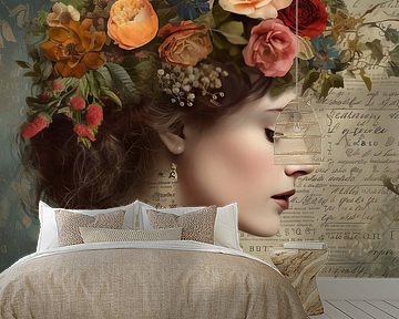 Romantisches Porträt im Vintage-Stil von Studio Allee