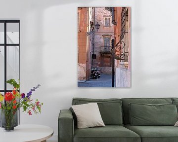 Scooters in an Italian street. by Bo Scheeringa Photography