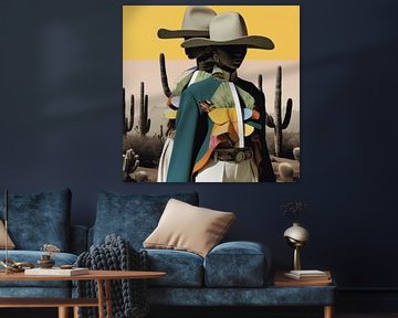 Contemporary art: "Cactus" van Carla Van Iersel
