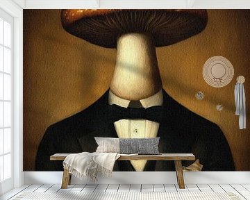 Sir Mushroom van Gisela- Art for You