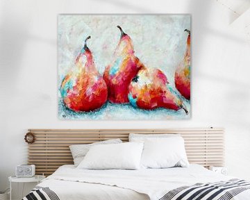 Pears by Dominique Clercx-Breed