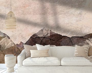 Zen Bergen van FRESH Fine Art