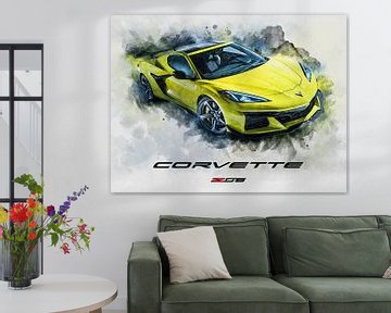Chevrolet Corvette Z06 van Pictura Designs