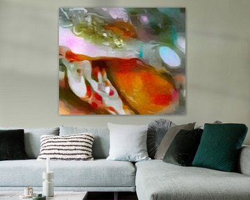 Koi fish part by FRESH Fine Art