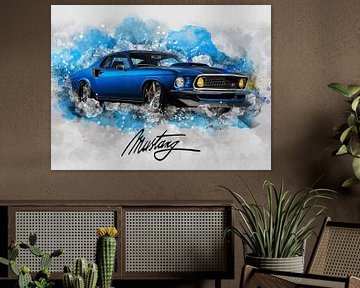 1969 Ford Mustang by Pictura Designs