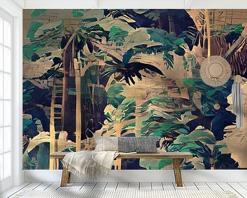 TROPICAL FOREST no3-D - UKIYO-e