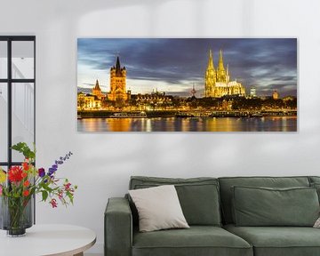 Cologne Panorama by Walter G. Allgöwer