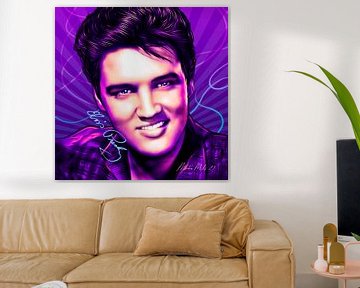 Elvis Presley Pop Art van Martin Melis