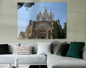 Kerkje Tibidabo Barcelona van Iris Blonk