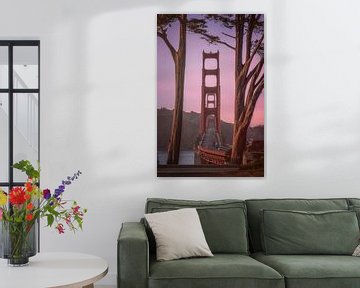 Golden Gate Bridge von Photo Wall Decoration