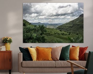 wolken over het drakensberg van Gerben Kolk