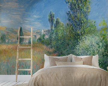 Landschap in Ile Saint-Martin, Claude Monet
