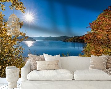 Schluchsee in the Southern Black Forest Nature Park - Black Forest by Werner Dieterich