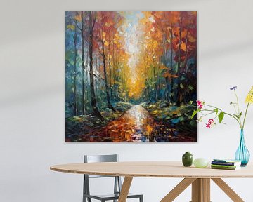 chemin forestier sur TheArtfulGallery