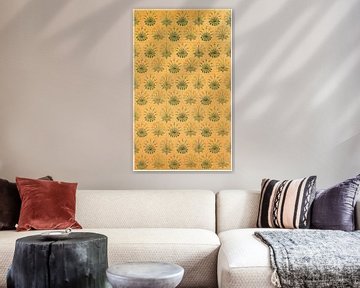 William Morris - Daisy pattern (for hand-painted tiles) by Peter Balan