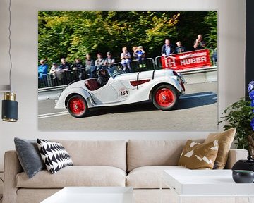 BMW 328 Roadster - 1937 aan de start -Eggberg Klassik 2017 van Ingo Laue