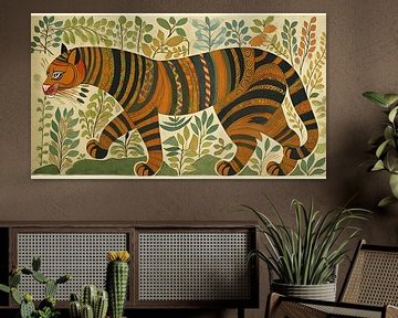 Jungle Tiger - Gond by FJB