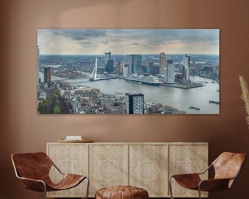 Skyline Kop van Zuid, Rotterdam von Johan Landman