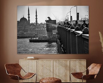 Die Galata-Brücke in Istanbul von Marian Sintemaartensdijk