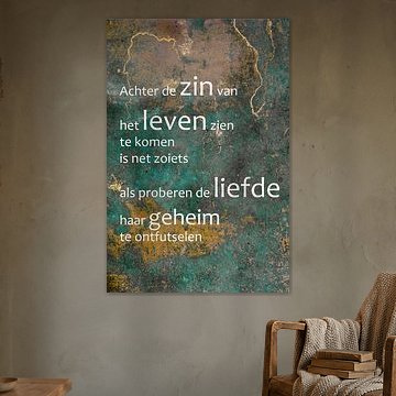 The meaning of life and love