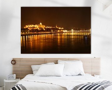 Budapest night view van Ying Chen