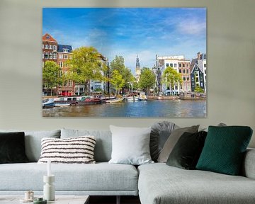 Amsterdamse grachtengordel in de zomer van Sjoerd van der Wal
