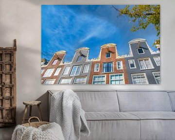 Amsterdamer Grachtenviertel im Sommer von Sjoerd van der Wal Fotografie