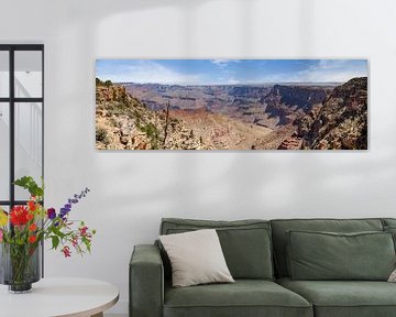 GRAND CANYON Navajo Point Panorama View van Melanie Viola