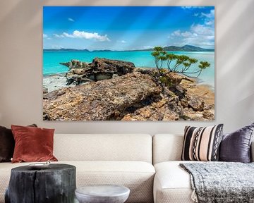 Whitehaven Strand auf den Whitsundays in Australien von Troy Wegman