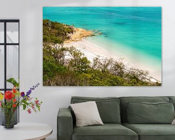 Whitehaven beach on the Whitsundays in Australia by Troy Wegman