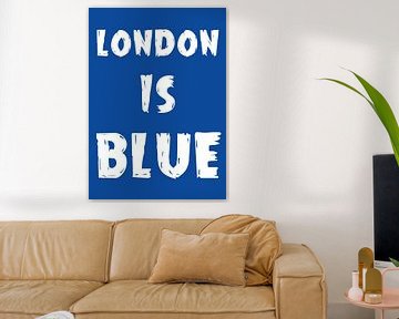 Londen is blauw van Wijaki Thaisusuken