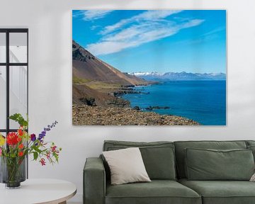 Uitzicht IJsland (serie 3 van 3) van Sandra de Vries-Köhler