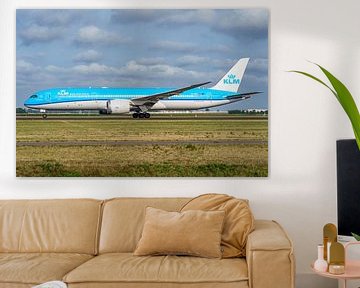 KLM Boeing 787-9 Dreamliner (PH-BHF) "Hibiskus". von Jaap van den Berg