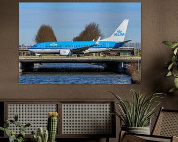 KLM Boeing 737-700 (PH-BGU). van Jaap van den Berg