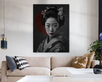 Ohara's Geisha Muse II van Marja van den Hurk