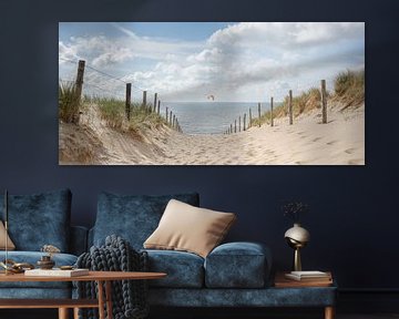 Eingang zum Nordseestrand in den Dünen von KB Design & Photography (Karen Brouwer)