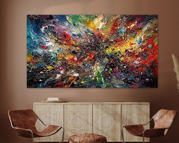 Abstract splash Art