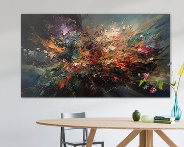 Abstract splash Art van Harry Stok