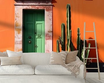Colourful Mexican street scene by Studio Allee