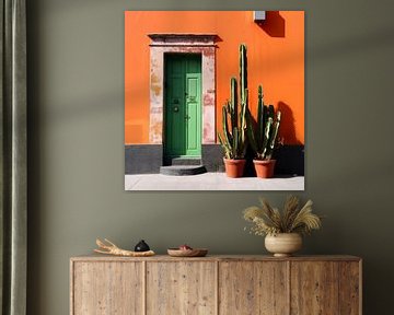 Kleurrijk Mexicaans straatbeeld van Studio Allee
