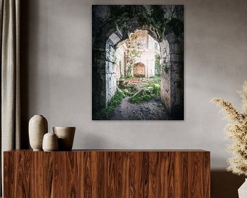 Arch in an Abandoned Church. by Roman Robroek - Photos of Abandoned Buildings