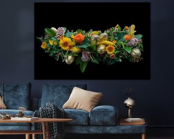 Flower arrangement by jacky weckx