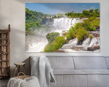 Iguazu Falls in south America by Sjoerd van der Wal